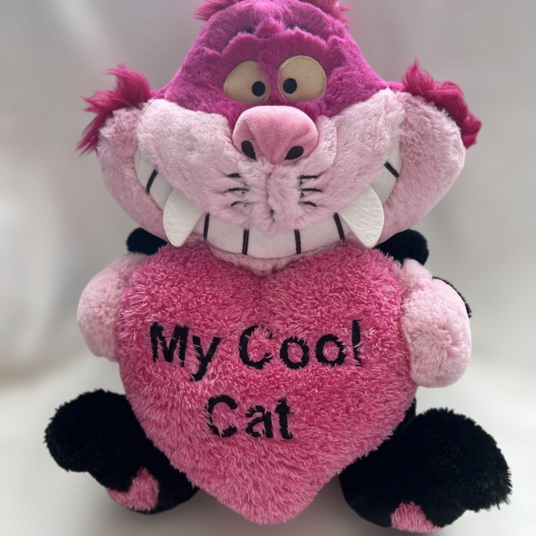 不思議の国のアリス　チェシャ猫　デビル　ぬいぐるみ　ディズニーストア　悪魔