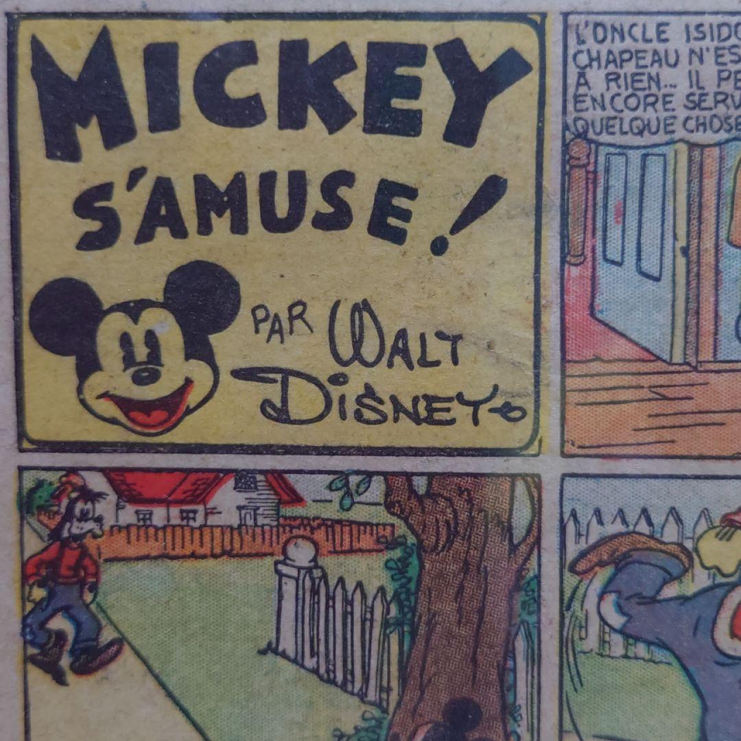 LE JOURNAL DE MICKEY ディズニー Disny ミッキー