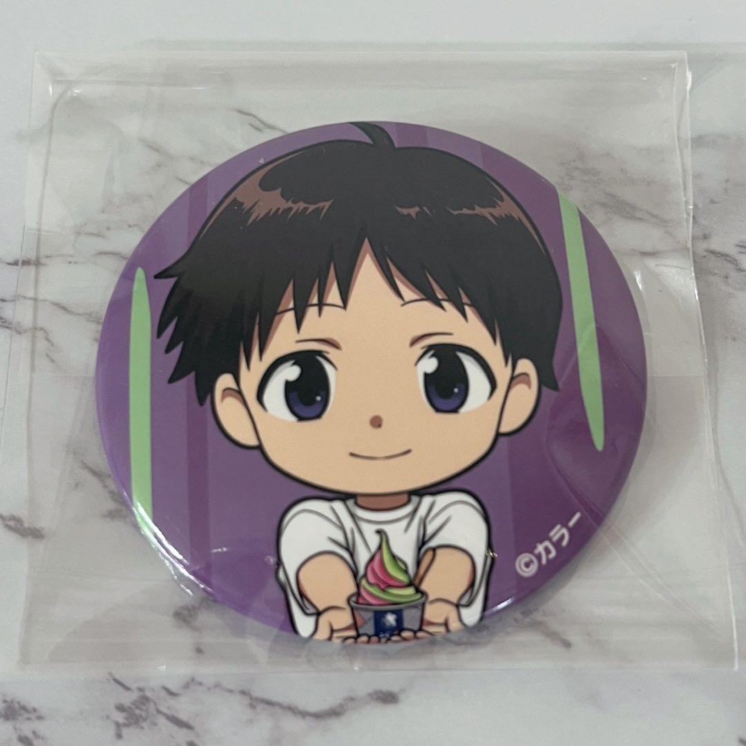 エヴァンゲリオン えゔぁ屋 限定 缶バッジ シンジ - メルカリ