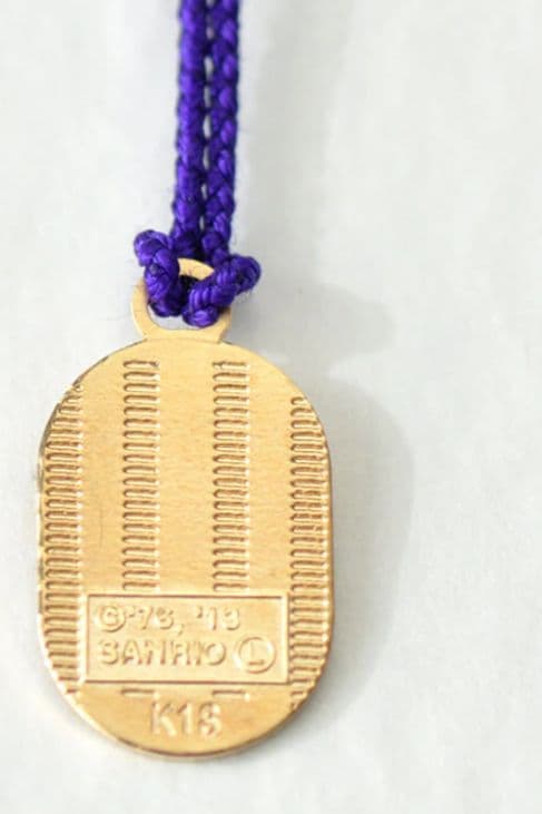 Hello Kitty キティ K18 18金 K181g 2種類ストラップ付き