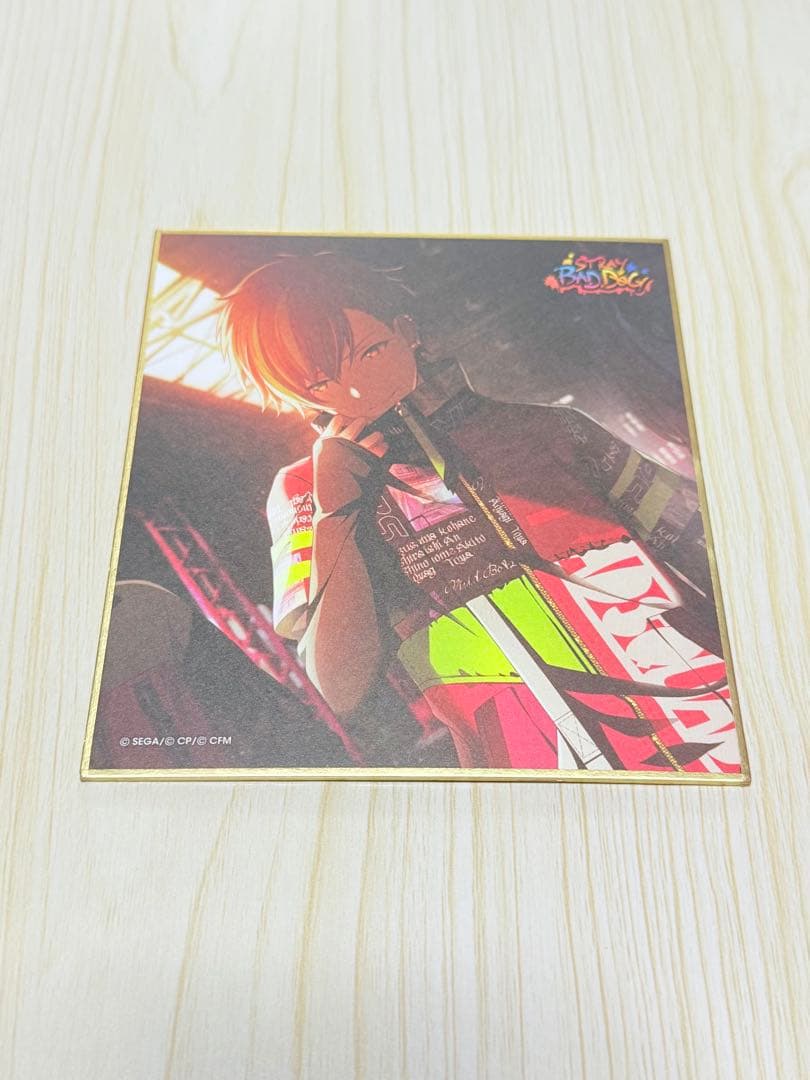 プロセカ　東雲彰人　シネマ　特訓後　色紙　10A プロセカ ミニ色紙 東雲彰人 シネマ 10A プロジェクトセカイ 特訓後