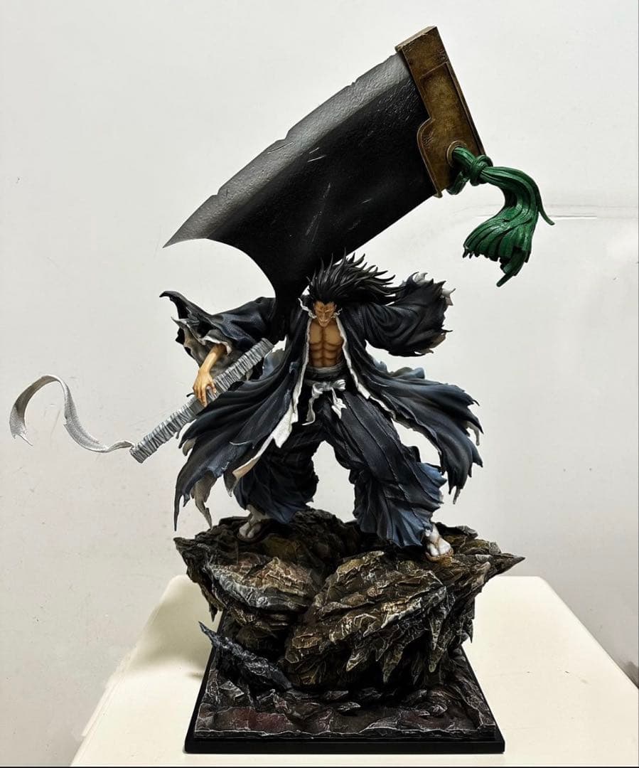 BLEACH 更木剣八 ガレージキット ガレキ スタチュー①⑥