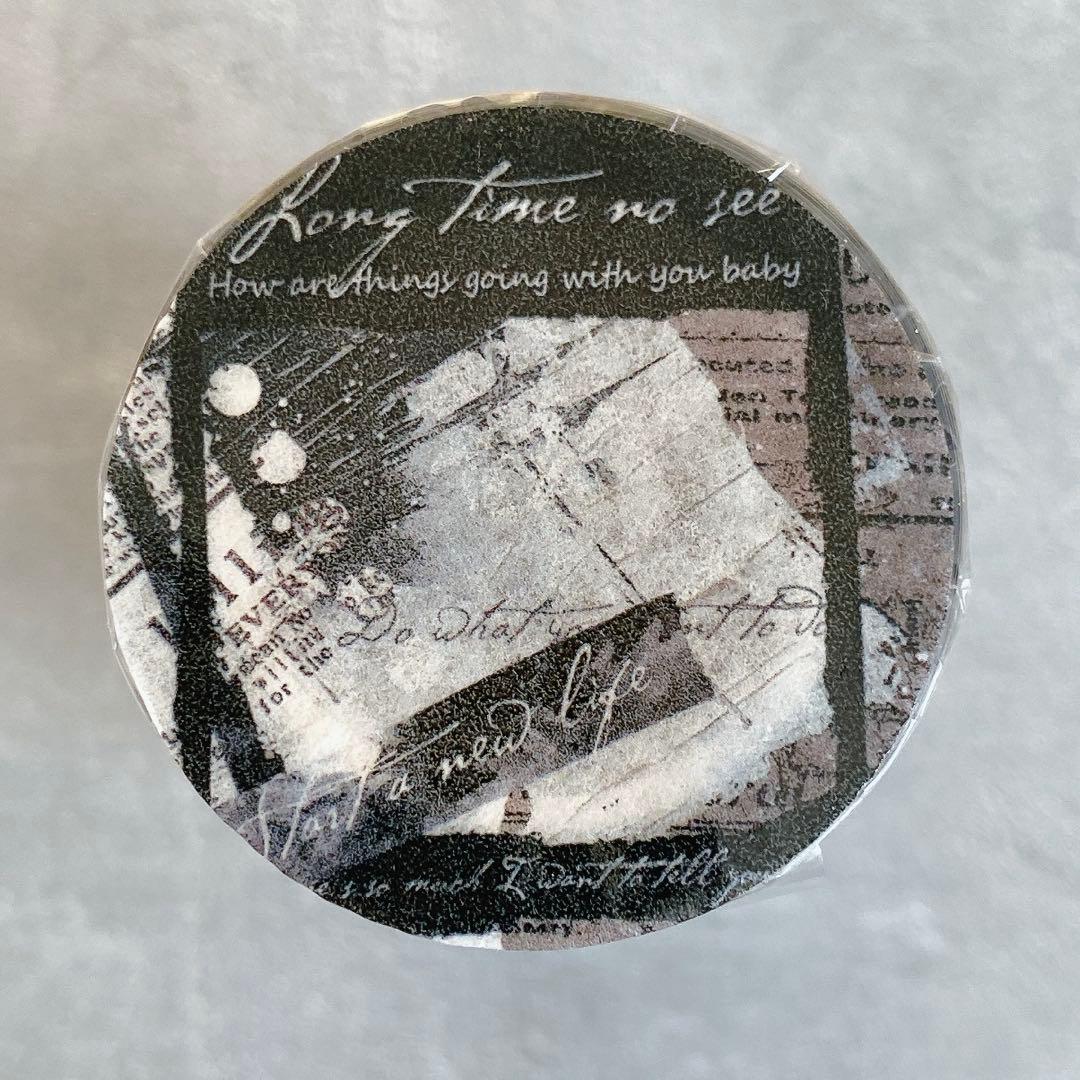 霖蓝汐原创手账《素材排版框》海外マスキングテープ　マステ 【2238】