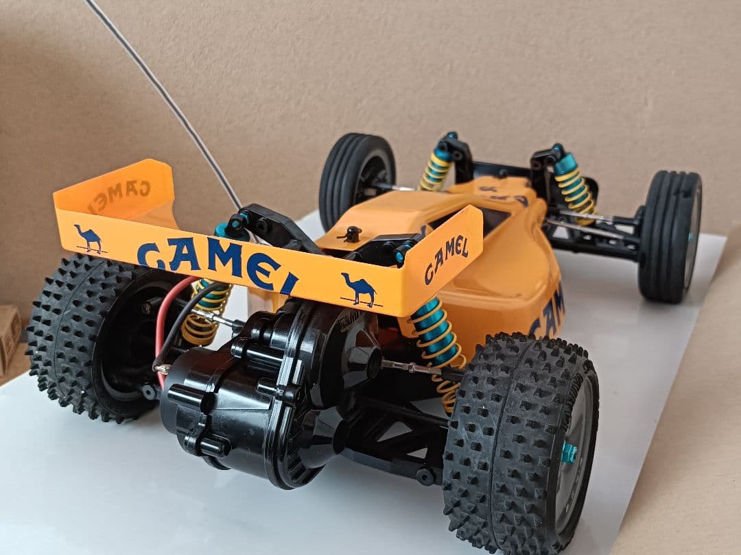 サンドバイパー タミヤ1/10RC DT-02シャーシ　フタバ2chプロポ付き