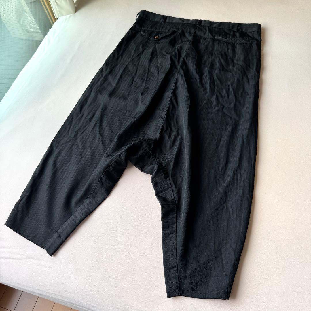 ギャルソン　オム　プリュス　M 19SS ポリ縮紙　サルエル　ペンギン　パンツ