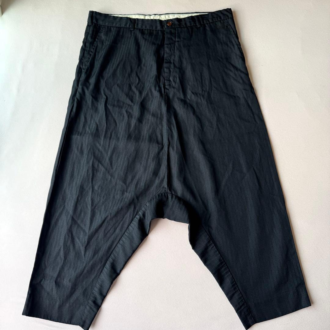 ギャルソン　オム　プリュス　M 19SS ポリ縮紙　サルエル　ペンギン　パンツ