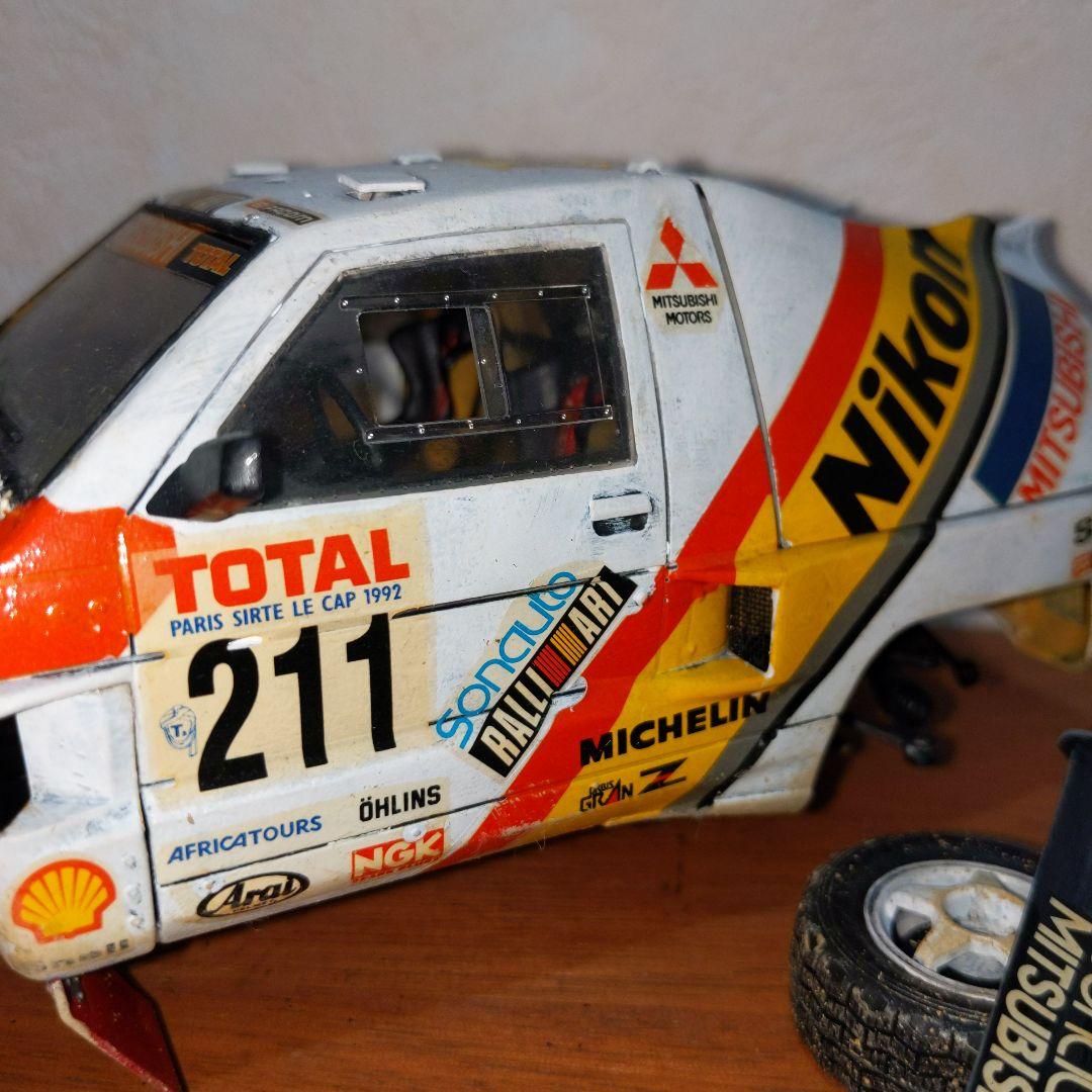 1992 ダカールラリー 優勝車両 ユベール オリオールウェザリング他、加工多数