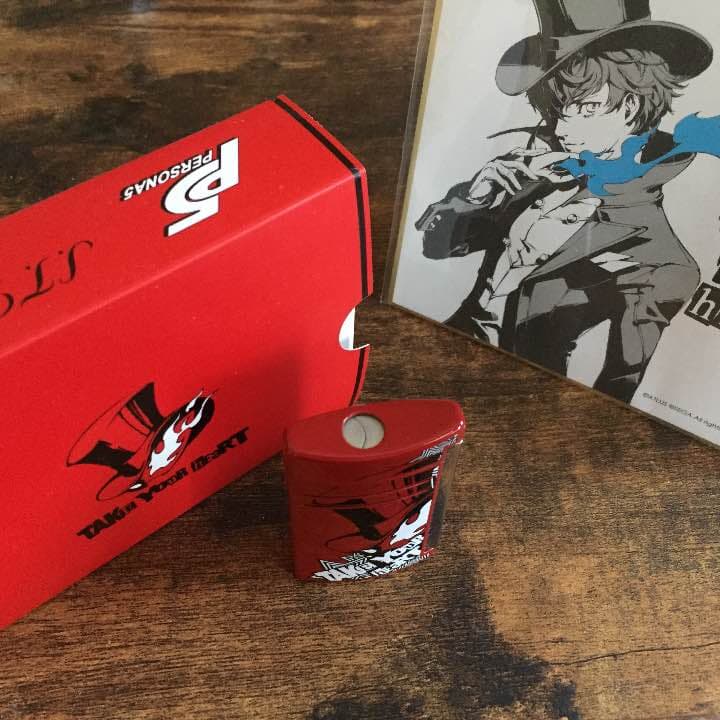 色紙のみ 怪盗団マーク ターボ式ライター S.T. Dupont×ペルソナ5