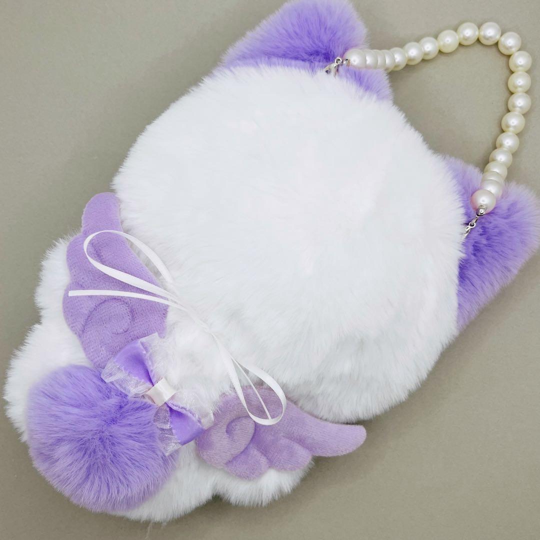 ぬい服 ♡ 16cm ♡ 着ぐるみ 【0498】 白 × むらさき - メルカリ