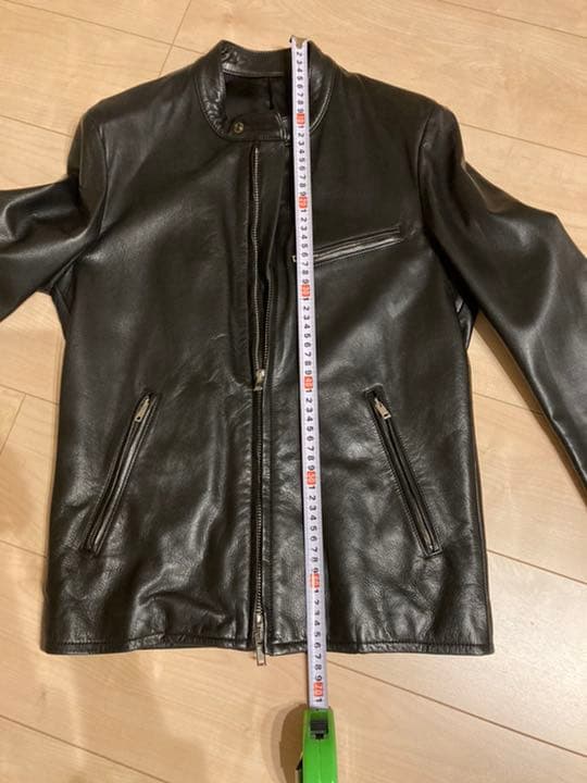 リチウムオム シングルライダース LEATHER SINGLE RIDERS JACKET