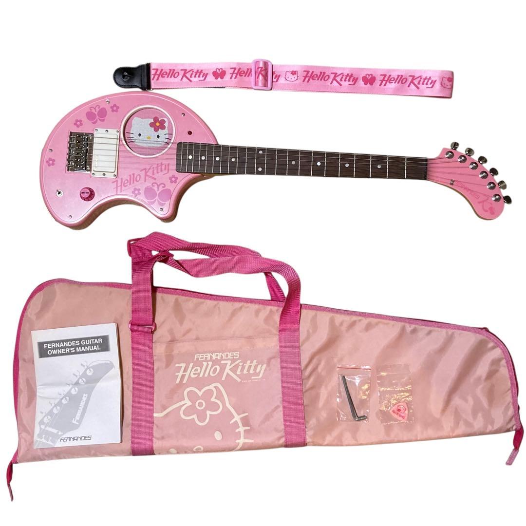 ハローキティ エレキギター FERNANDES ZO-3 kitty - メルカリ
