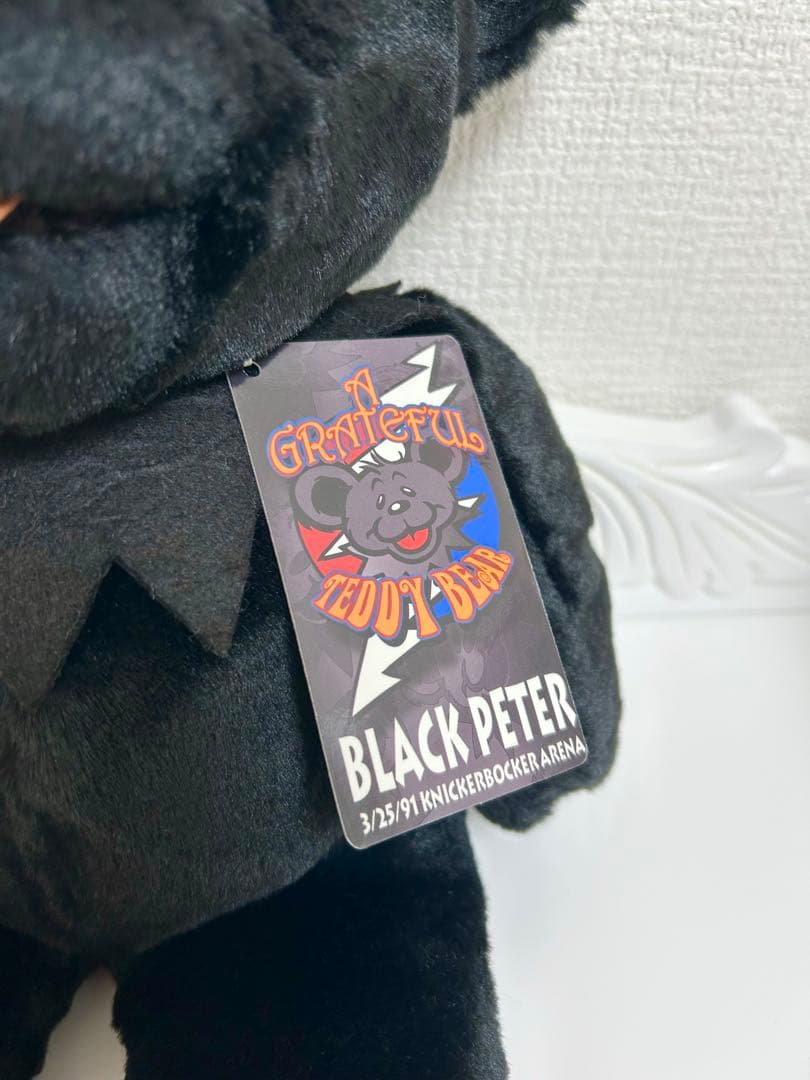 超レア グレイトフルデット テディベア　BLACK PETER CASEY 2体