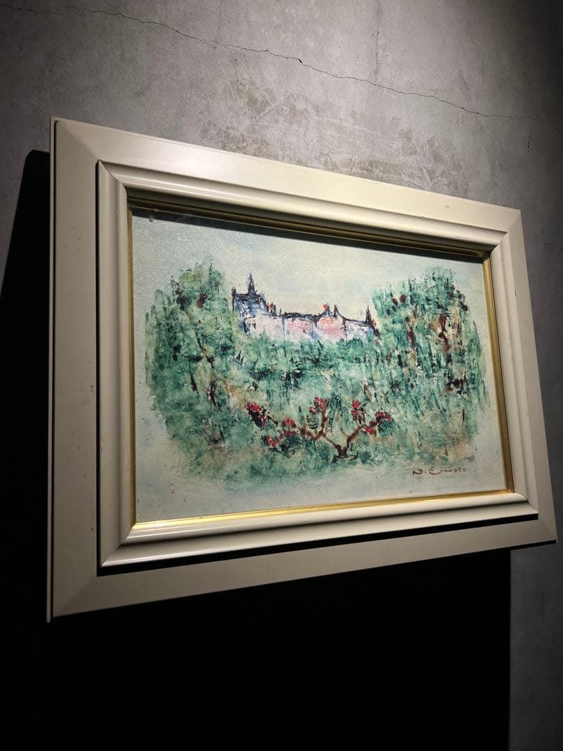 江本伸子 【パリのななかまどの樹】　肉質画