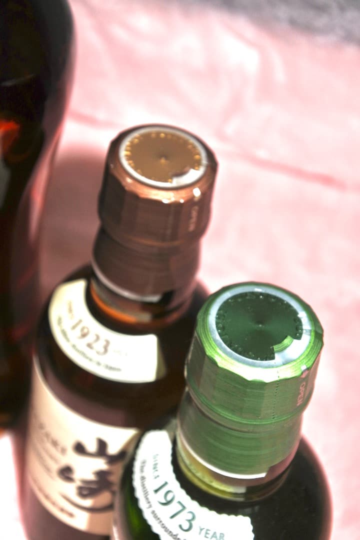 JURA 12年シェリーカスク、山崎＆白州ミニボトル 3本セット