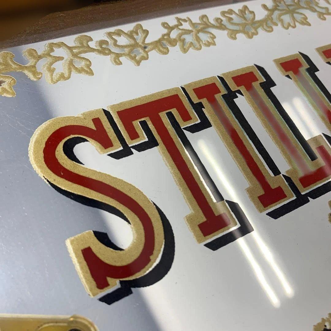 1960年代 STILLBROOK（スティルブルック） アンティーク パブミラー
