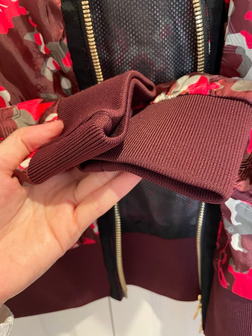 マークアンドロナ ジップアップ ジャケット フード