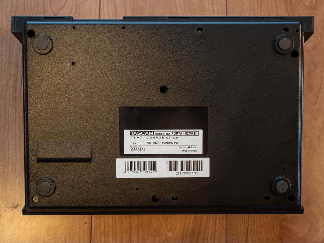 TASCAM PORTA 02 MK2 カセットMTR 美品 (ほぼ未使用)