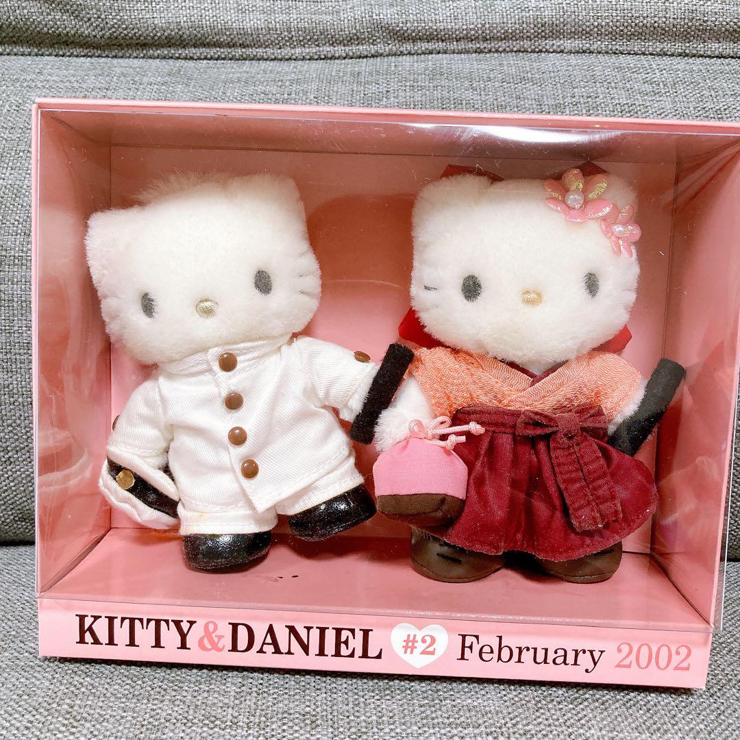 ハローキティ　ダニエル　vivitix ぬいぐるみ ハローキティ＆ダニエル vivitix限定 結婚式 ウェディングドール
