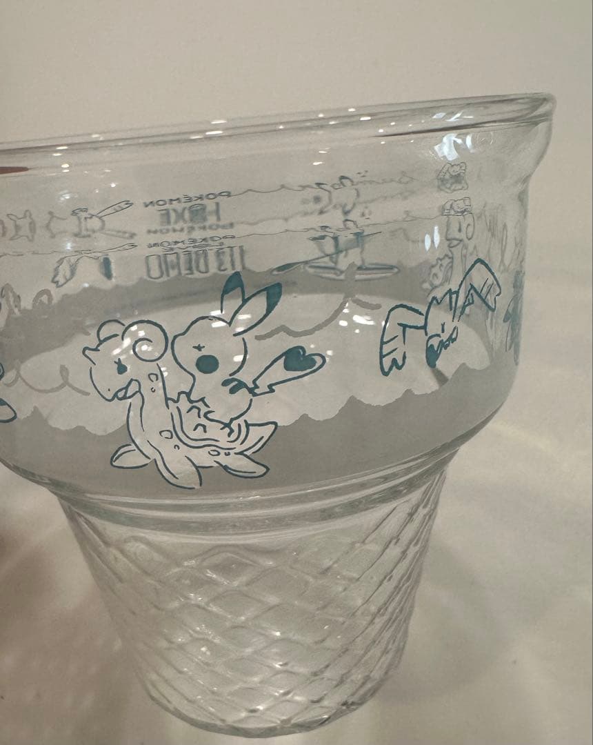 イッツデモ　ポケモン　アイスクリームグラス　スプーン　セット