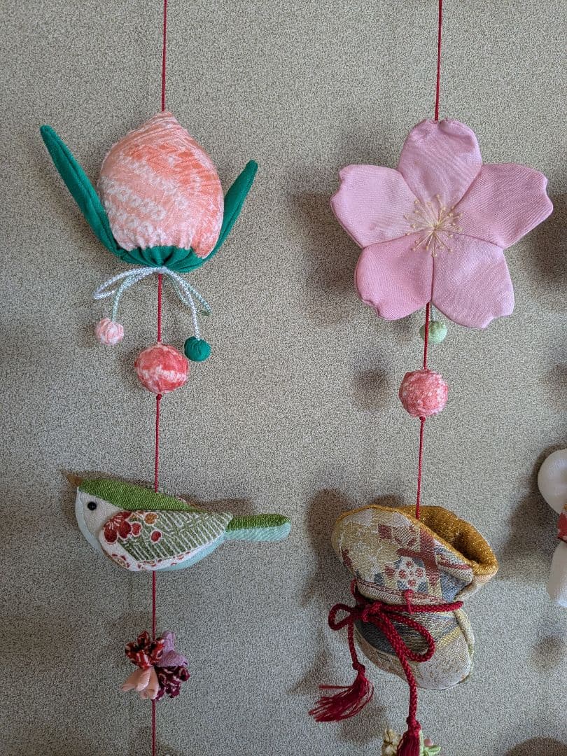 つるし雛 吊るし飾り ちりめん細工ハンドメイド