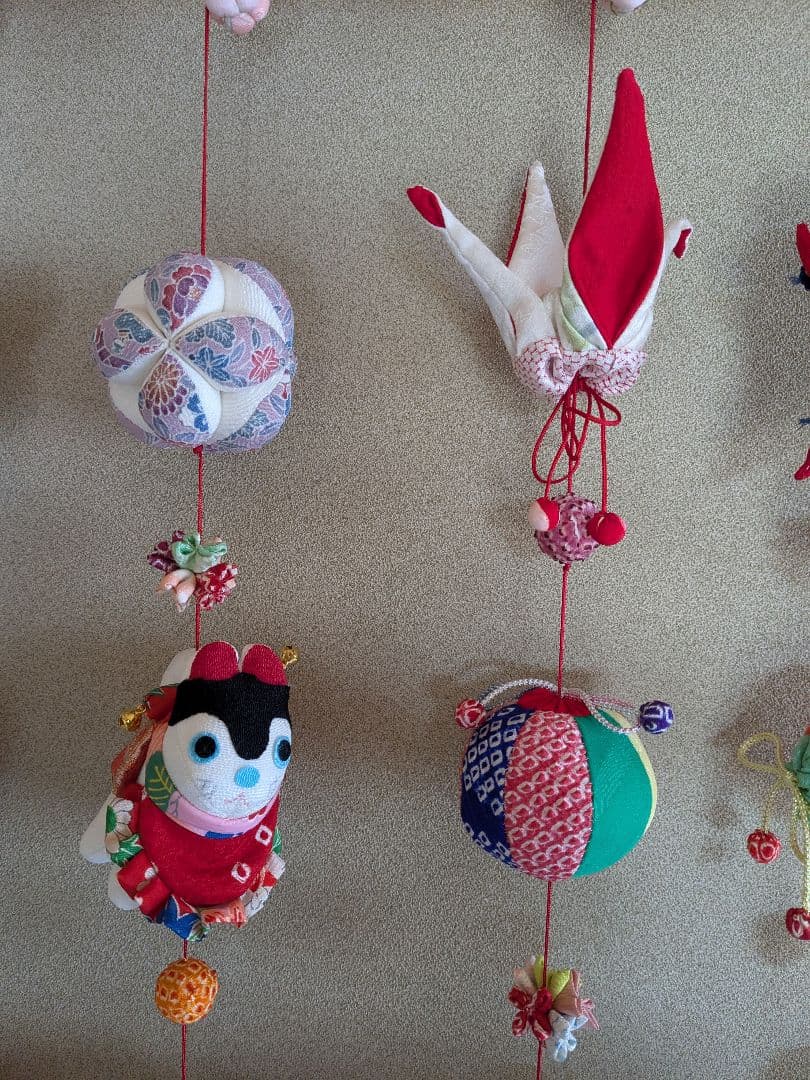 つるし雛 吊るし飾り ちりめん細工ハンドメイド