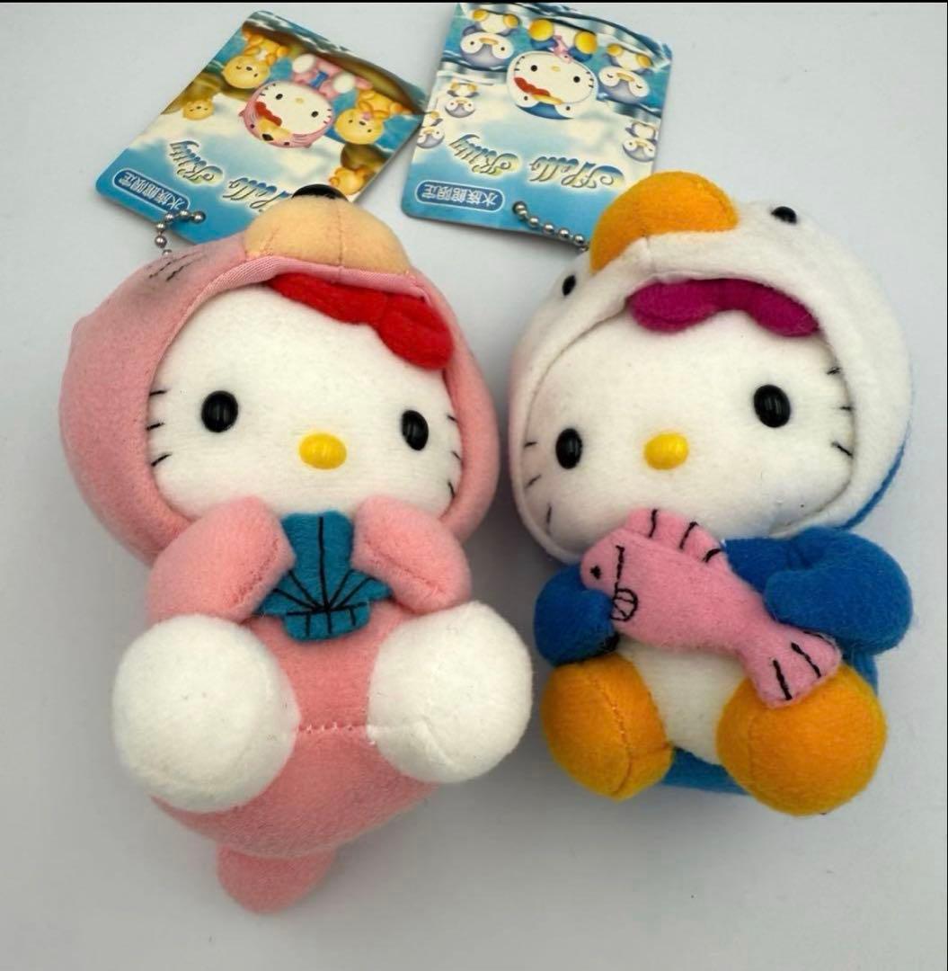 ✨2002年✨レア✨ ハローキティ 水族館限定 ラッコ ペンギン マスコット
