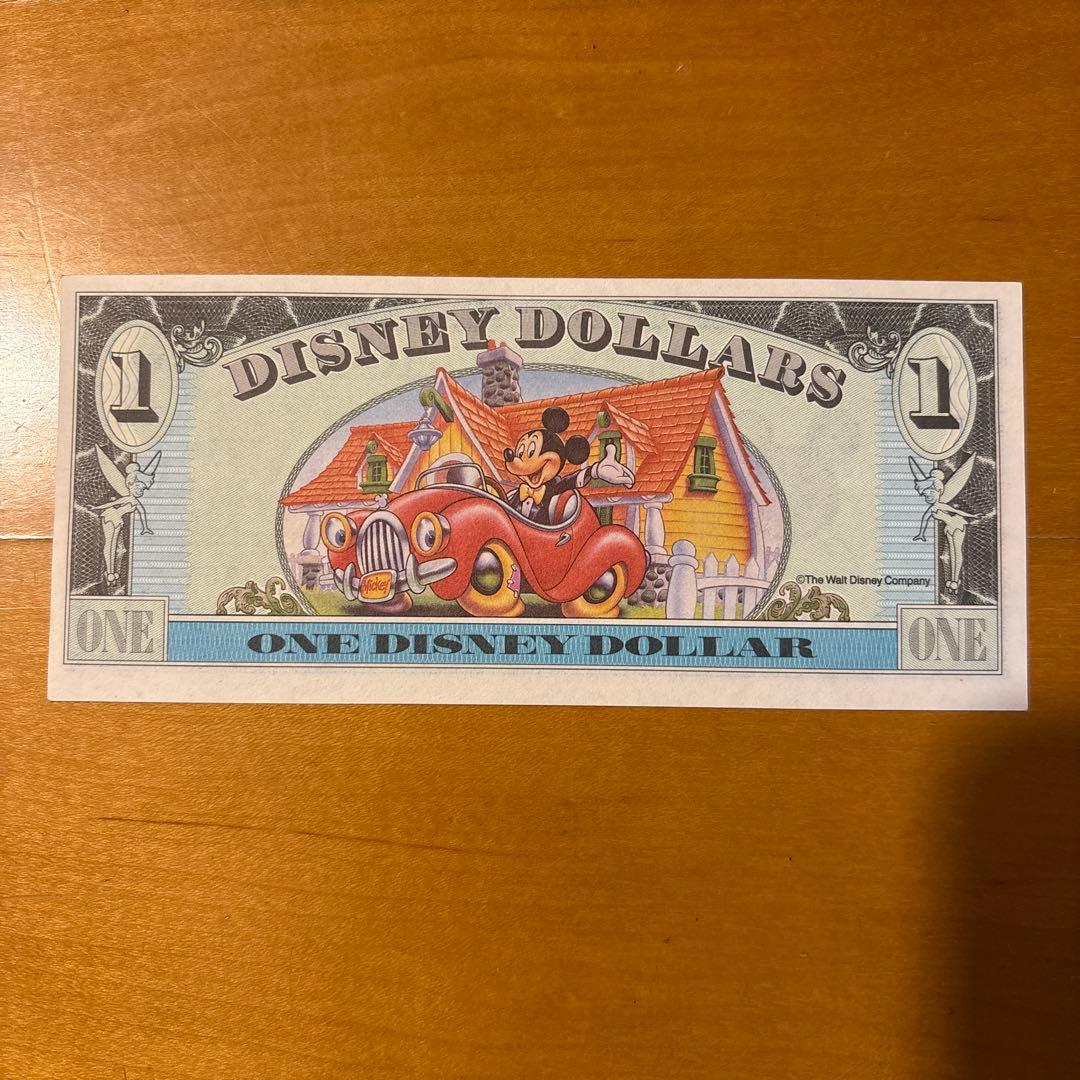 ディズニーダラーセット 1ドル.5ドル.10ドル