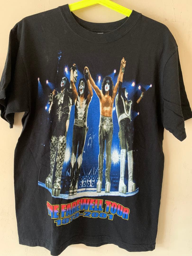 KISS/Tシャツ】フェアウェルツアー 2001 KISS キッス ツアー公式T