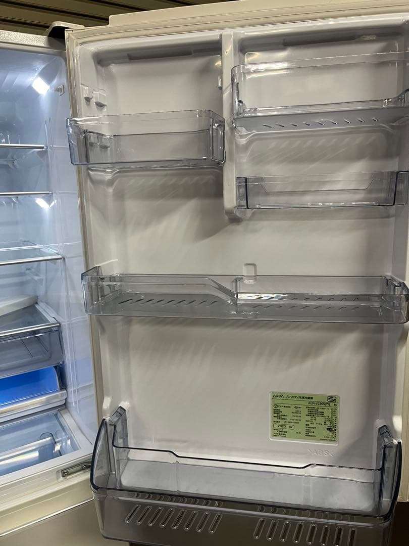 ☆1.【美品】AQUA 4ドア 冷蔵庫 AQR-VZ46N(W) 2023年