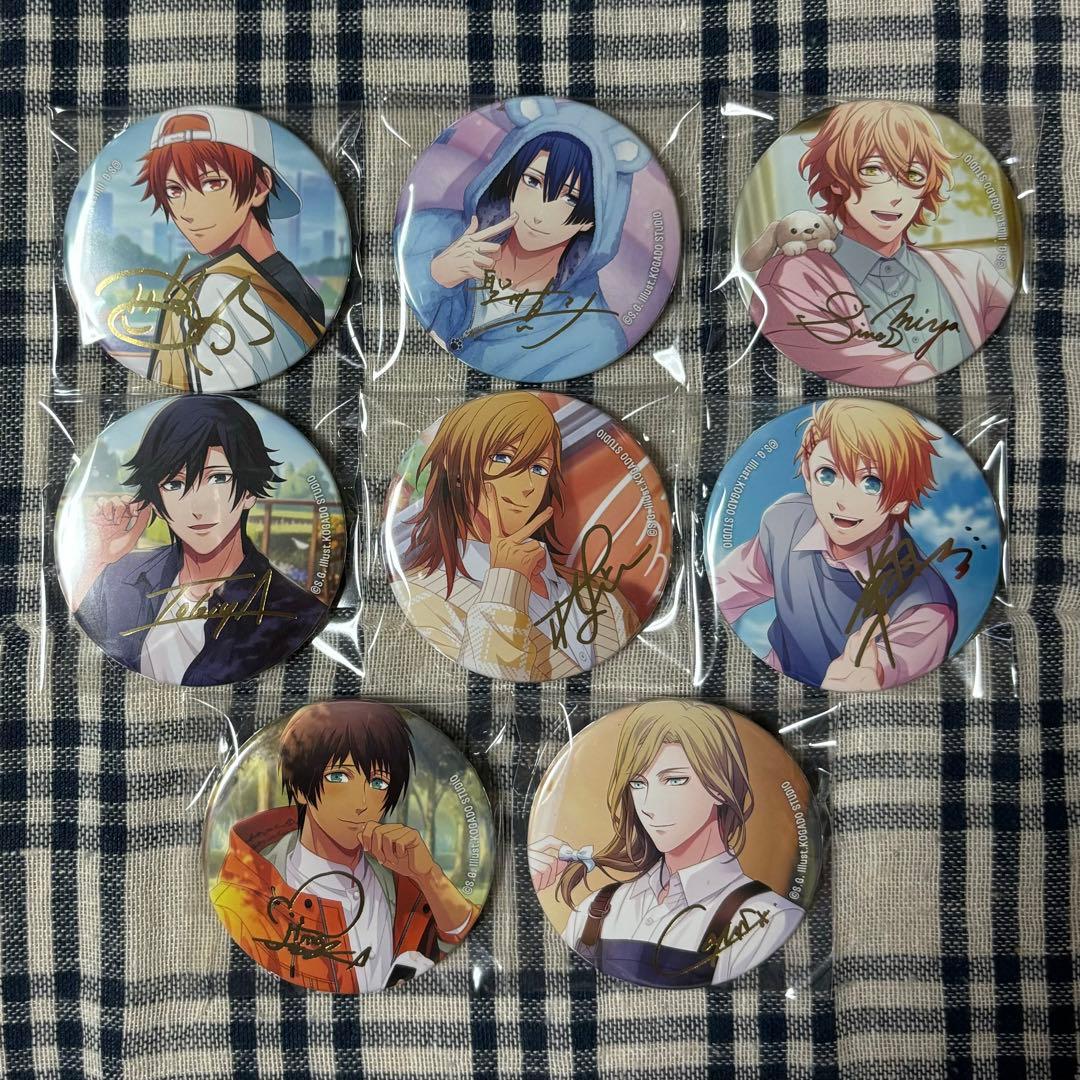 うたプリ シャニスト BSEL 缶バッジ 音也 真斗 那月 トキヤ レン 翔