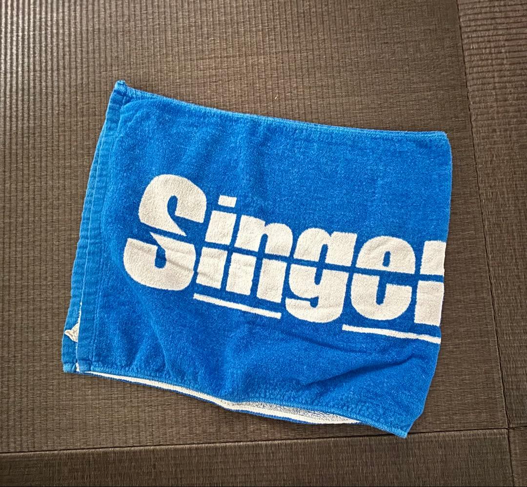 シンガーズハイ タオル 青