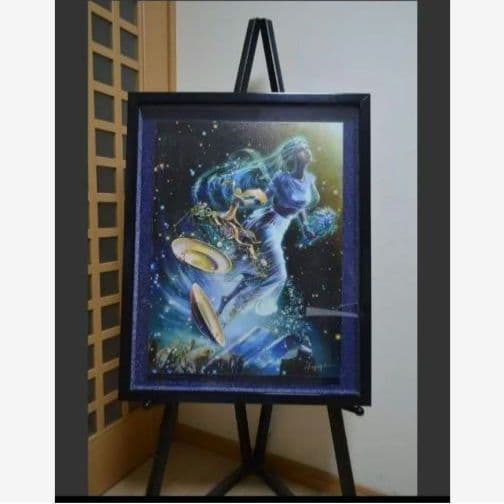 保証書付】KAGAYA ライブラ(天秤座) の絵画になります