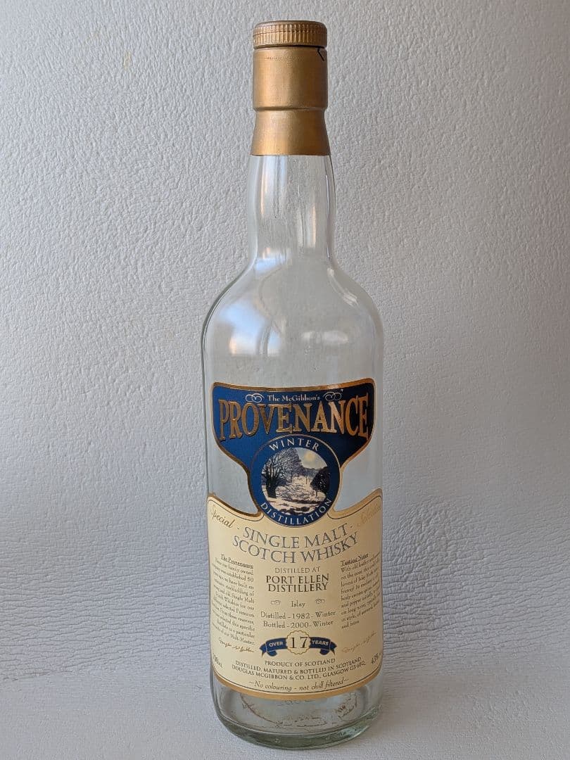 空き瓶・箱あり】ポートエレン17年PROVENANCE 1982ー2000 - メルカリ