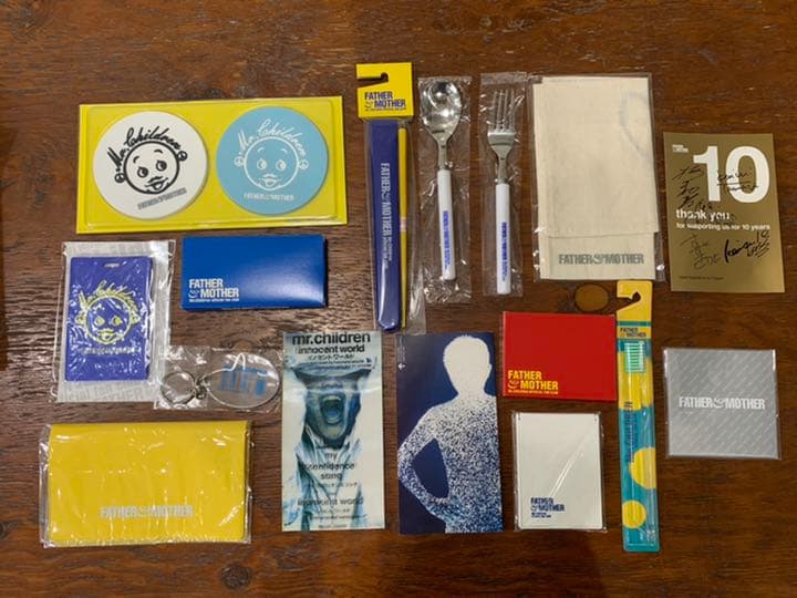 Mr.Childrenミスチル ファンクラブ入会特典、継続特典グッズ 購入 Mr