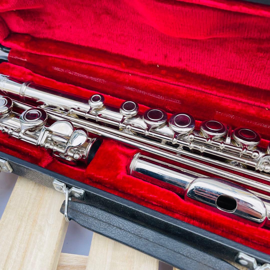 フルート　フルメッキ　美品