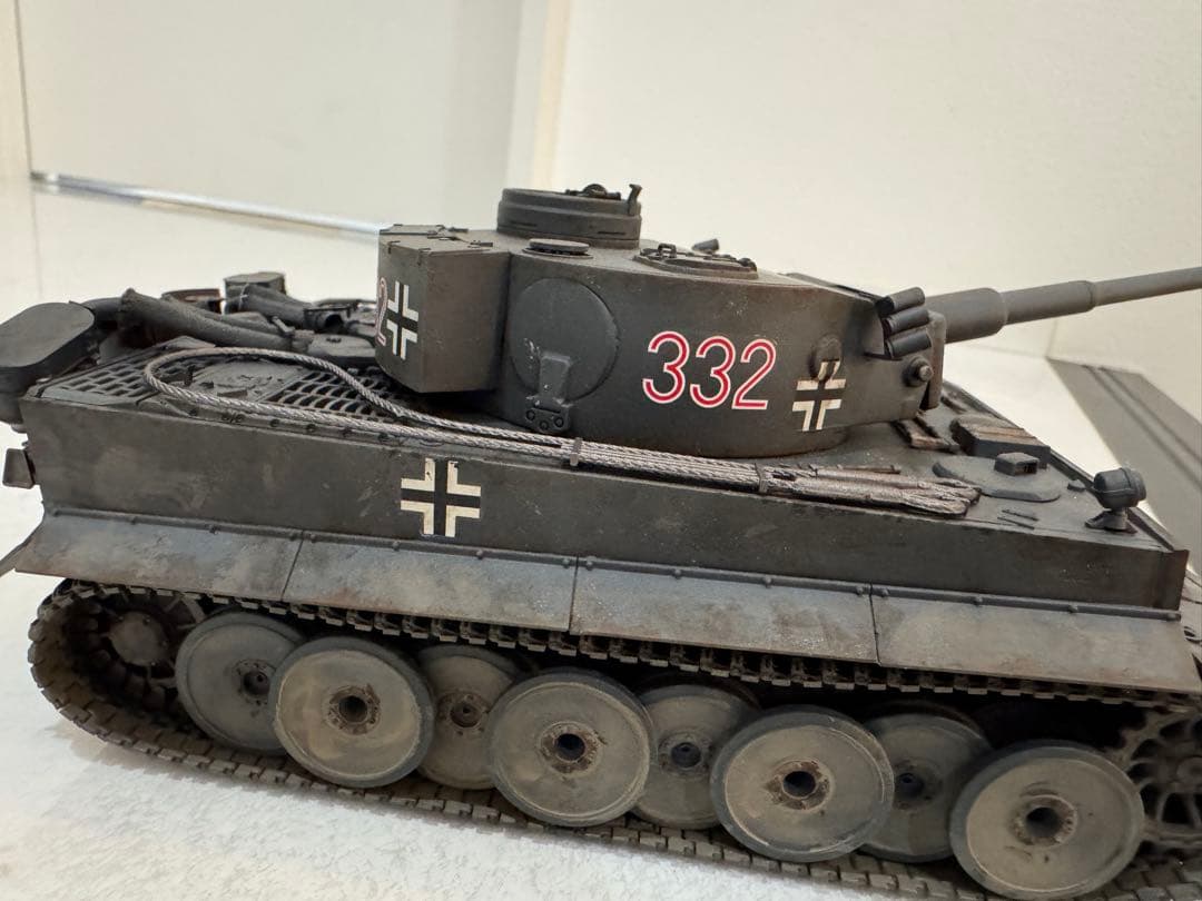 タミヤ ティーガー１プラモデル 完成品