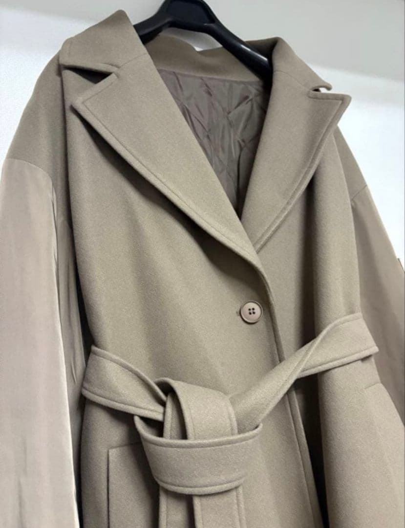 ヤマダヤ メトリーゼ 異素材ミックスコート - メルカリ