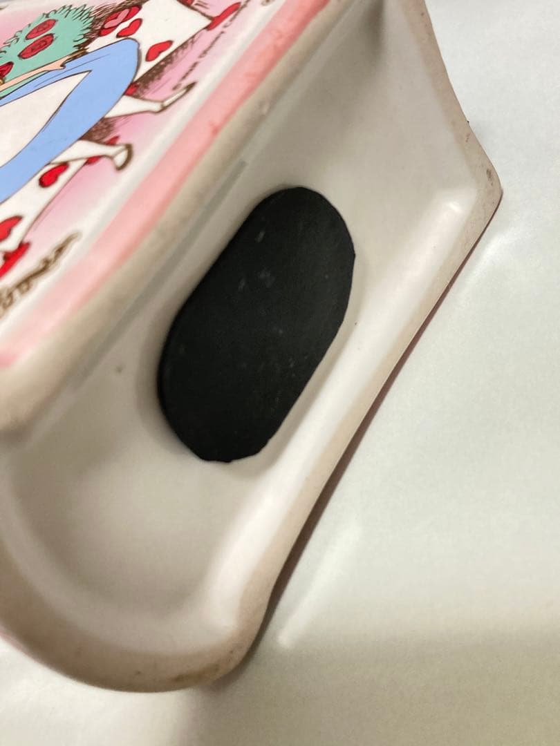 ディズニー 不思議の国のアリス アンティーク 貯金箱 陶器