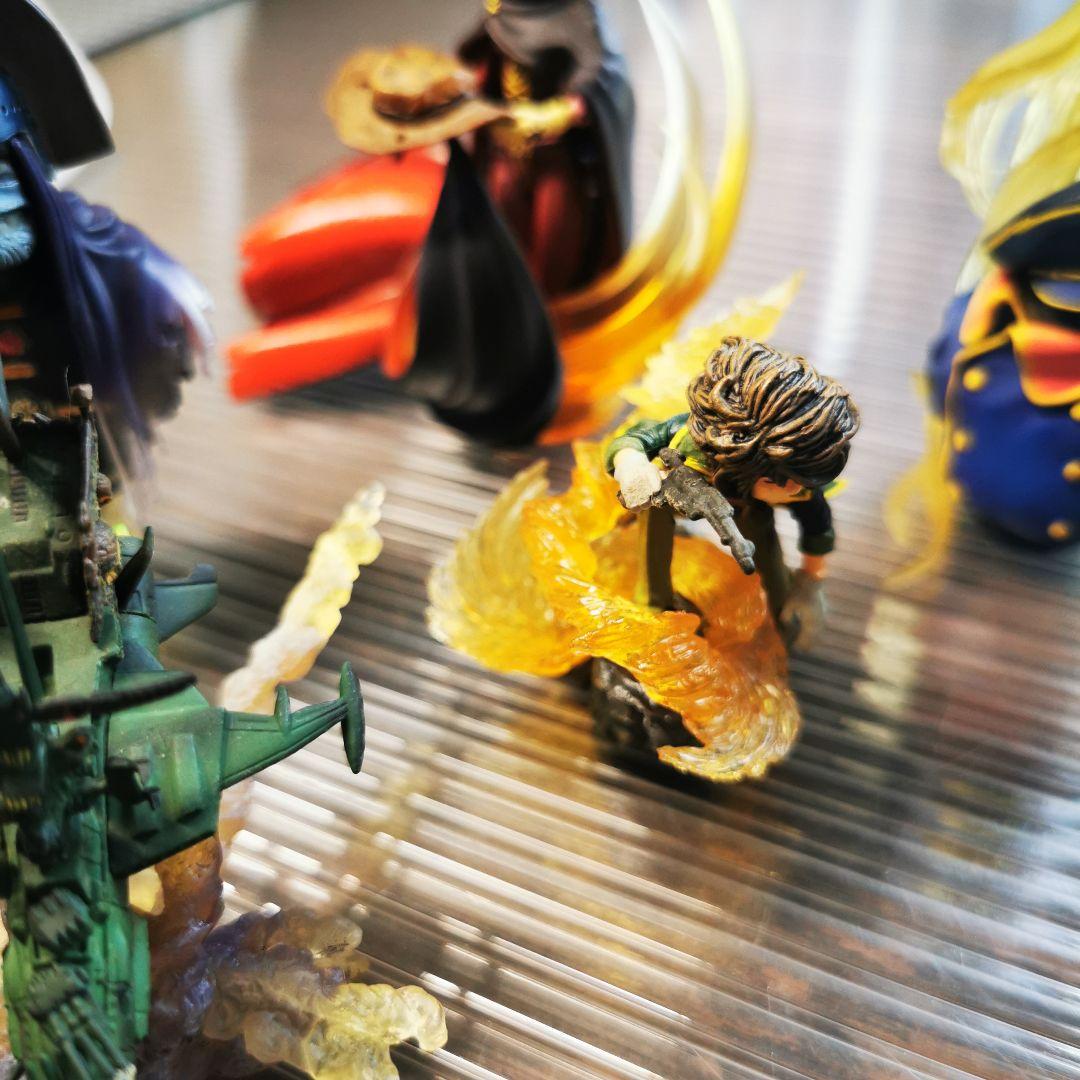 海洋堂　銀河鉄道999 フィギュア　超像伝説　さよなら銀河鉄道999