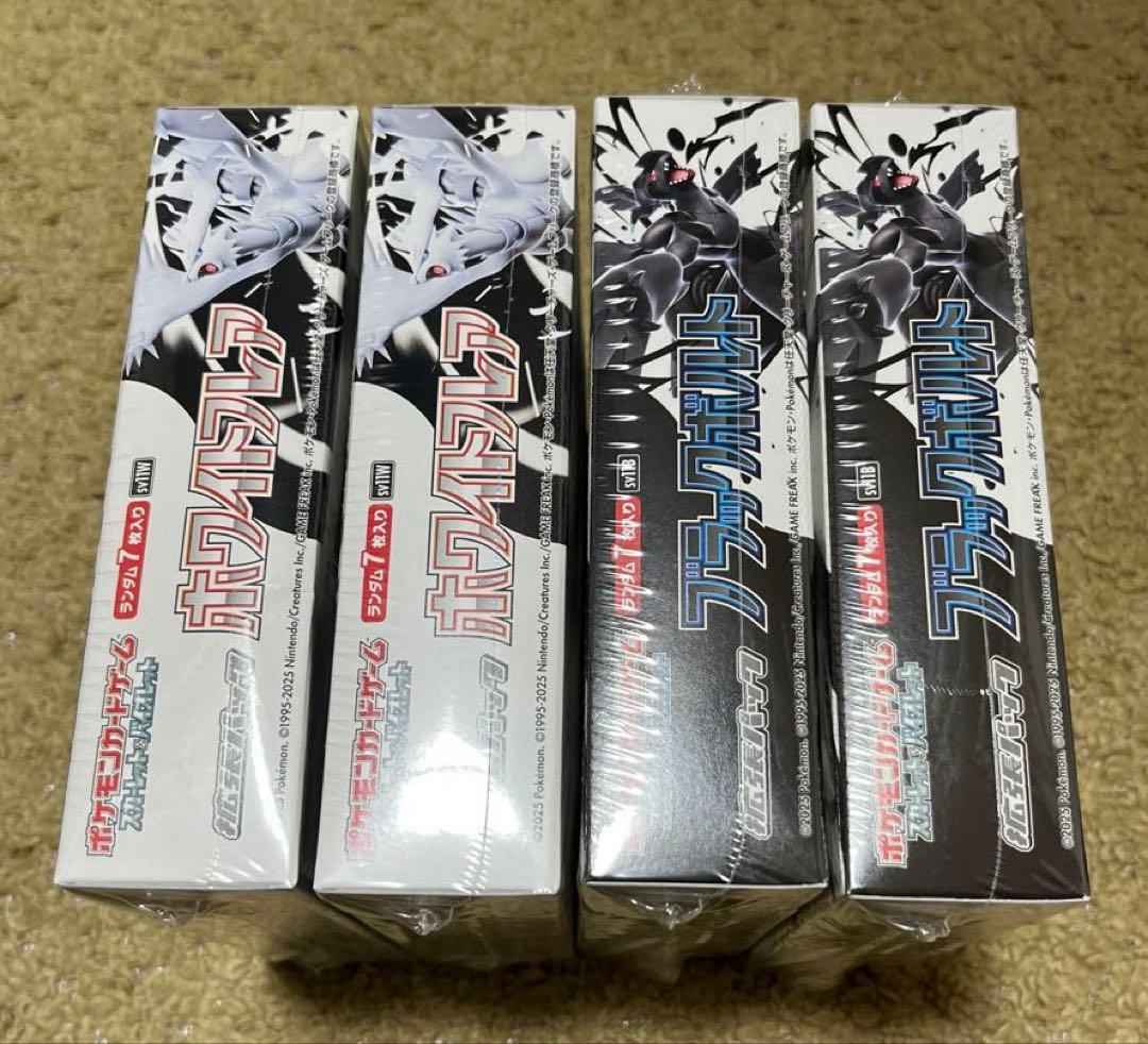 ブラックボルト　ホワイトフレア　カードファイルセット