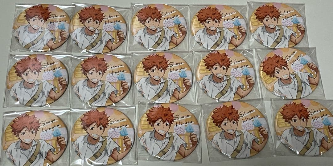 ハイキュー カラパレ より道 缶バッジ 日向翔陽 15個 - メルカリ