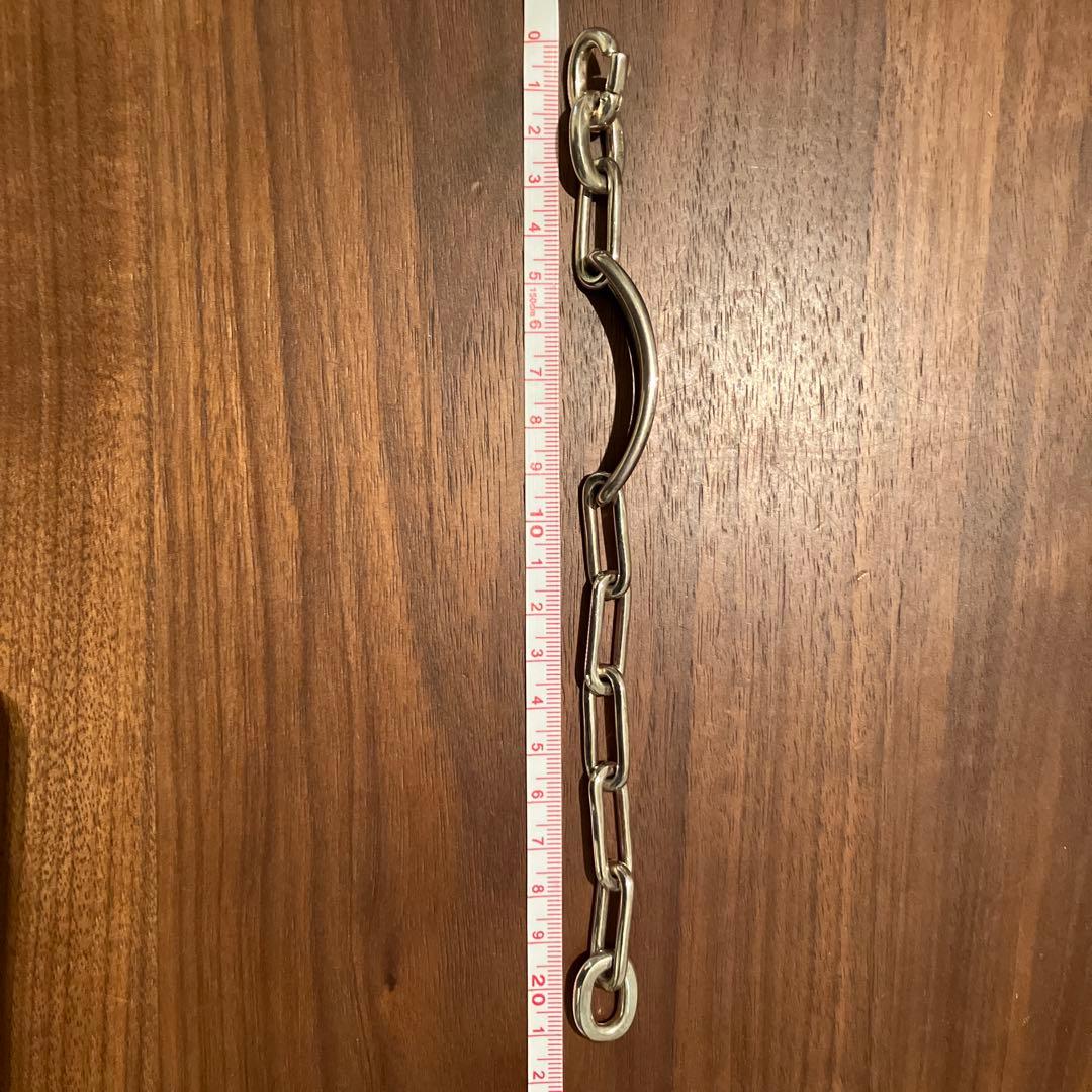 blanc iris シルバーチェーンブレスレット