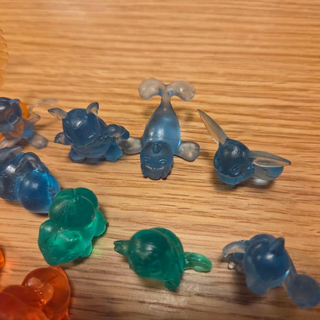 ポケモン クリアフィギュア 約70匹 塩ビ 消しゴム T116593693 - ゲーム