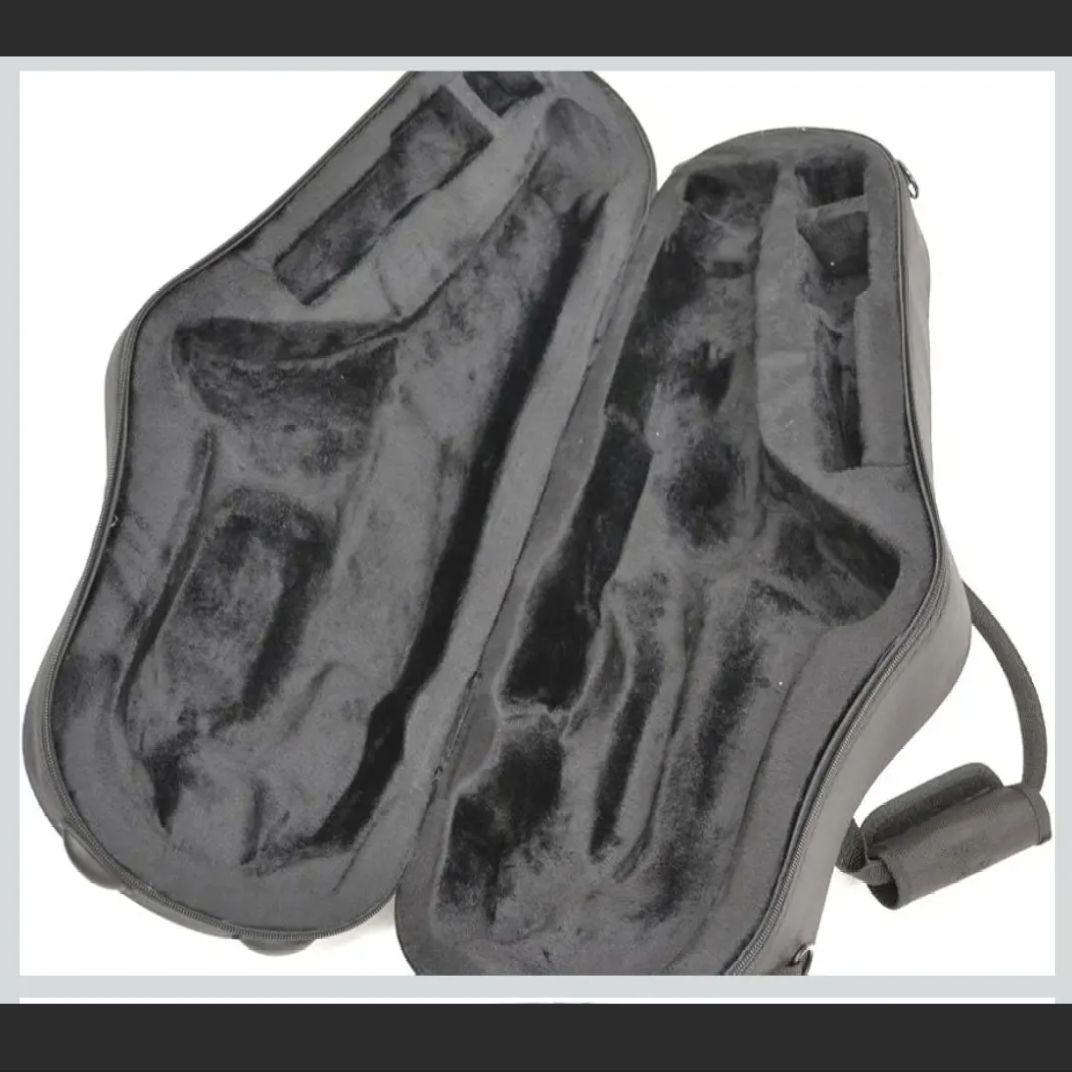 アルトサックスケース 黒 セミハードケース