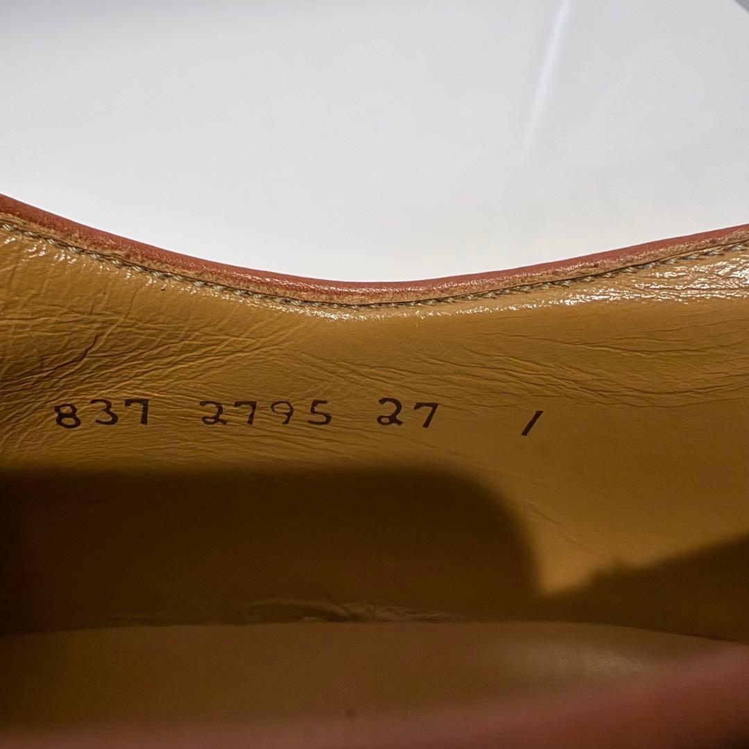 リーガル REGAL 2794 ウィングチップ ブラウン レザー 革靴 27cm