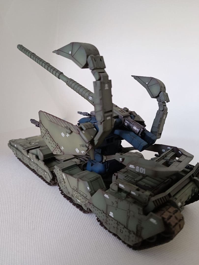 EXモデル　ヒルドルブ　ガンプラ　全塗装　完成品