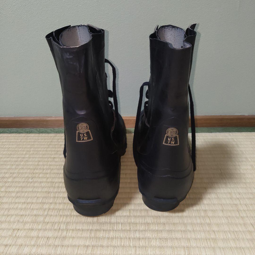 バニーブーツ ミッキーマウスブーツ 米軍 ミリタリー ブラック 7W 7R