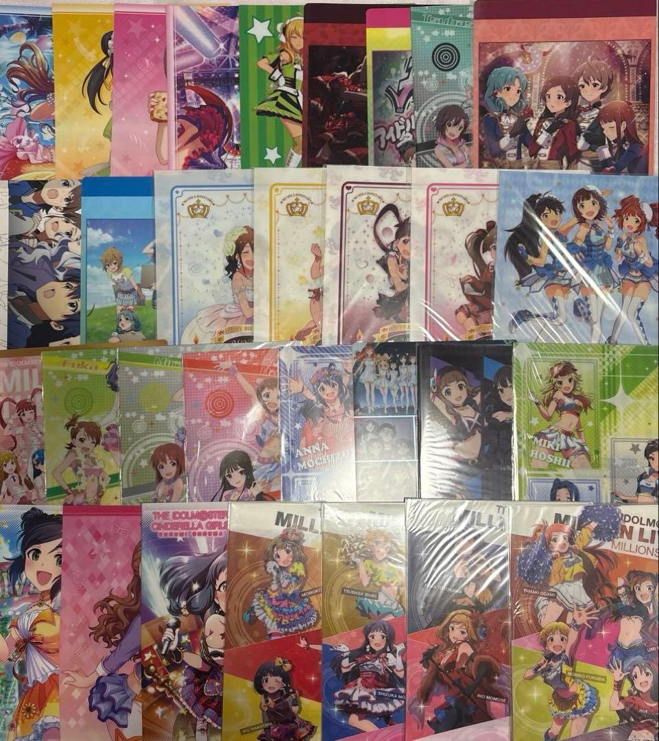 シンデレラガールズ クリアファイル 大量まとめ売り