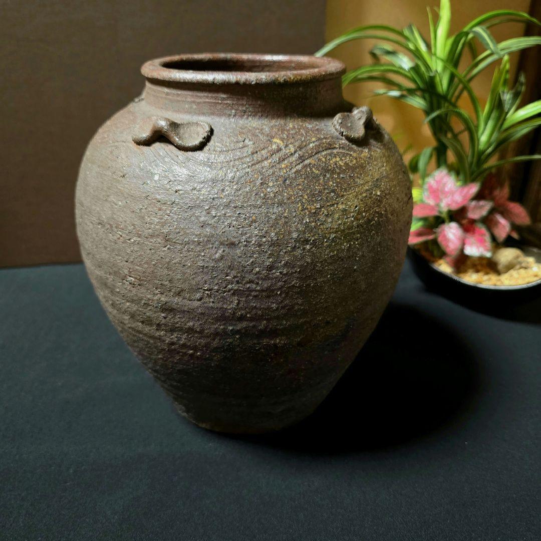 備前焼　古備前　四耳壺 備前焼 四耳壺【B】 | 岡山県備前市 | ふるさと納税サイト「さとふる」