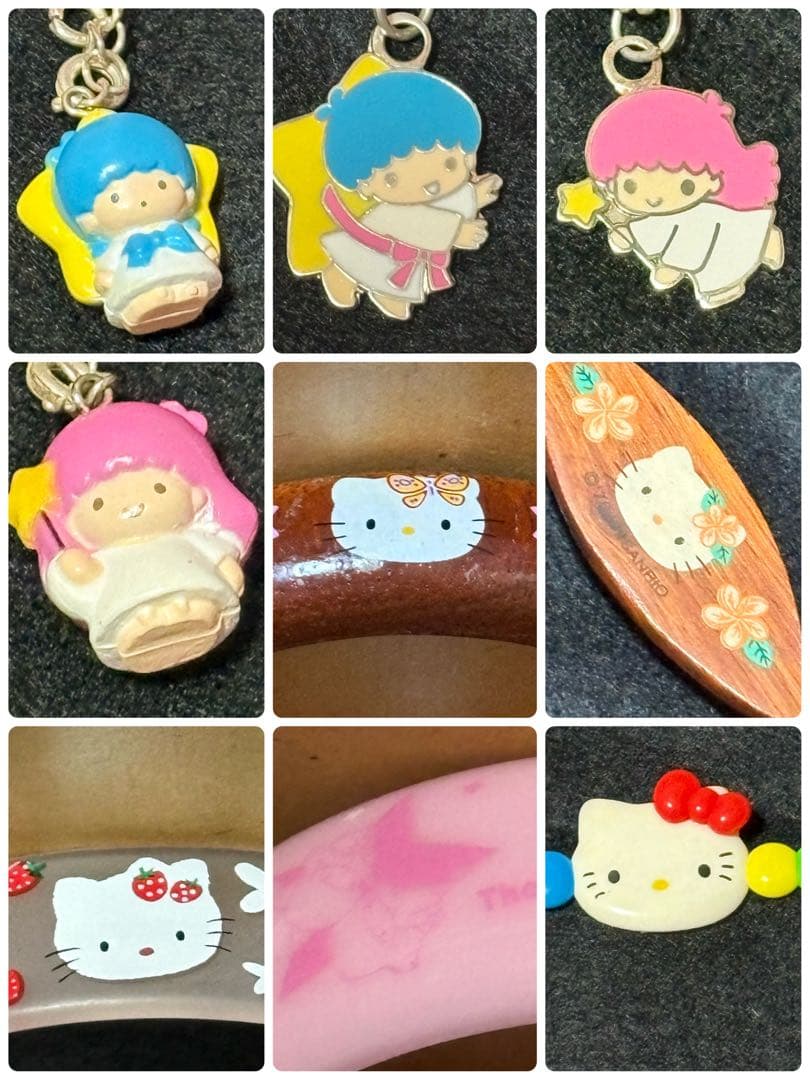 【コレクター放出／一点物】サンリオ平成レトロアクセ大量まとめ売り 当時物